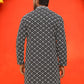Embroidered Kurtas for Men ( KO 5092 Black ) [FF] [L-16-5-4]