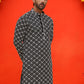 Embroidered Kurtas for Men ( KO 5092 Black ) [FF] [L-16-5-4]