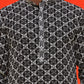 Embroidered Kurtas for Men ( KO 5092 Black ) [FF] [L-16-5-4]