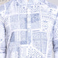 Geometric Printed Short Kurta ( KO 5095Blue )