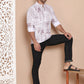 Geometric Printed Short Kurta ( KO 5095Brown )