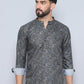 Printed Cotton Short kurta for Men