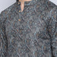 Printed Cotton Short kurta for Men
