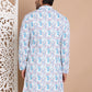 Printed and Emrbroidered Kurtas ( KO 5097Blue )