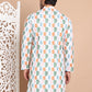 Printed and Emrbroidered Kurtas ( KO 5097Off-White )