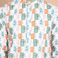 Printed and Emrbroidered Kurtas ( KO 5097Off-White )