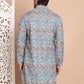 Printed and Emrbroidered Kurtas ( KO 5097Olive )