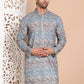 Printed and Emrbroidered Kurtas ( KO 5097Olive )