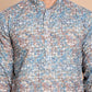 Printed and Emrbroidered Kurtas ( KO 5097Olive )