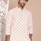 Printed and Emrbroidered Kurtas ( KO 5097Orange )