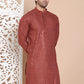 Embroidered and Sequence Kurta For Men. ( KO 5098Brown ) [FF] [J-2-3]