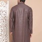 Embroidered and Sequence Kurta For Men. ( KO 5098Coffee ) [FF] [J-2-3]
