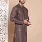 Embroidered and Sequence Kurta For Men. ( KO 5098Coffee ) [FF] [J-2-3]
