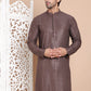 Embroidered and Sequence Kurta For Men. ( KO 5098Coffee ) [FF] [J-2-3]