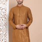 Embroidered and Sequence Kurta For Men. ( KO 5098Mustard )