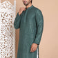 Embroidered and Sequence Kurta For Men. ( KO 5098Olive )