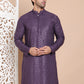 Embroidered and Sequence Kurta For Men. ( KO 5098Purple ) [FF] [J-2-3]