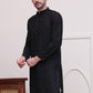Embroidered Cotton Kurtas ( KO 5099Black )