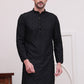 Embroidered Cotton Kurtas ( KO 5099Black )