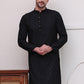 Embroidered Cotton Kurtas ( KO 5099Black )