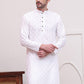 Embroidered Cotton Kurtas ( KO 5099White )