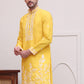 Floral Embroidered Kurtas ( KO 5100Yellow )
