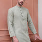 Pure Cotton Solid Kurtas ( KO 5101Pista )