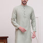 Pure Cotton Solid Kurtas ( KO 5101Pista )