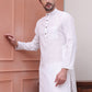 Pure Cotton Solid Kurtas ( KO 5101White )