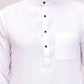 Pure Cotton Solid Kurtas ( KO 5101White )