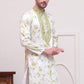 Stone Print With Embroidered kurtas ( KO 5102Green )