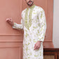 Stone Print With Embroidered kurtas ( KO 5102Green )