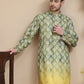 Digital Printed Kurtas for Men ( KO 5104 Green )