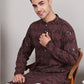 Sequin & Embroidered Kurtas ( KO 5107Coffee )