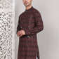 Sequin & Embroidered Kurtas ( KO 5107Coffee )