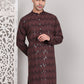 Sequin & Embroidered Kurtas ( KO 5107Coffee )