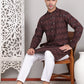 Sequin & Embroidered Kurtas ( KO 5107Coffee )
