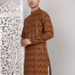 Sequin & Embroidered Kurtas ( KO 5107Mustard )