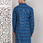 Sequin & Embroidered Kurtas ( KO 5107Peacock )