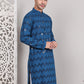 Sequin & Embroidered Kurtas ( KO 5107Peacock )