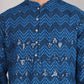 Sequin & Embroidered Kurtas ( KO 5107Peacock )