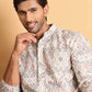 Chikankari Embroidered & Printed Kurtas. ( KO 5109Off-White )