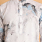 Marble Printed Sequin Cotton Kurtas. ( KO 5112Blue )