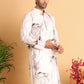 Marble Printed Sequin Cotton Kurtas. ( KO 5112Brown )