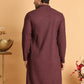 Sequins & Embroidered Viscose Kurtas For Men. ( KO 5113Purple )