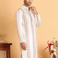 Embroidered Silk Blend Kurtas For Men ( KO 5119Off-White )