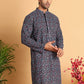 Embroidered Viscose Kurtas For Men ( KO 5121Multi )