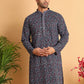Embroidered Viscose Kurtas For Men ( KO 5121Multi )