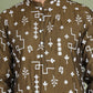 Embroidered Silk Blend Straight Kurtas. ( ko 5126Mehndi )