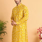 Embroidered Silk Blend Straight Kurta. ( KO 5126Mustard )